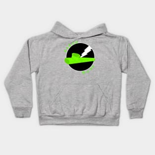 Kazoo Dude (Green) Kids Hoodie